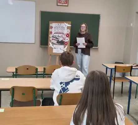 Uczniowie zmierzyli się z XIV Dyktandem Niepodległościowym „Po polsku o historii”