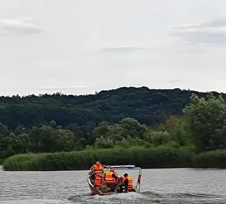 Strażacy z Gminy Rudnik szkolili się na zbiorniku Racibórz Dolny