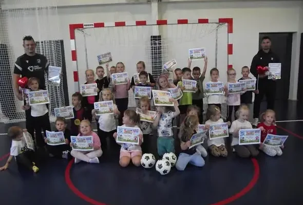 Dzień Chłopca na sportowo w Przedszkolu nr 5 w Raciborzu