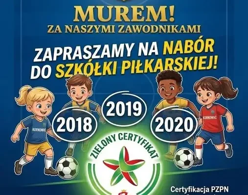 KS Kornowac zaprasza dzieci na pierwszy trening piłkarski – bezpłatnie