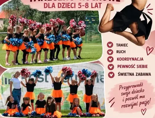 Zajęcia taneczno-ruchowe dla dzieci 5–8 lat w Nędzy – start w czwartek