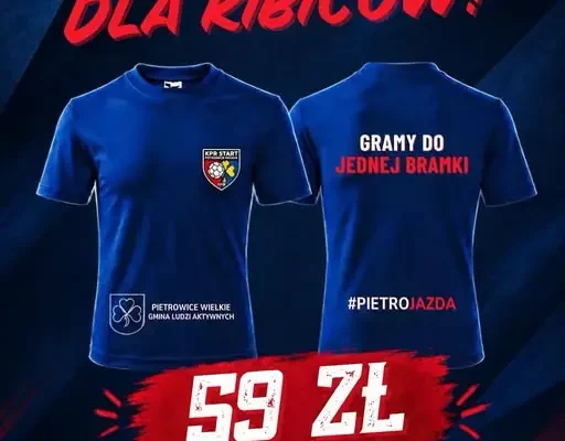 Koszulki klubowe UKS Start Pietrowice Wielkie – zamów do 18 października