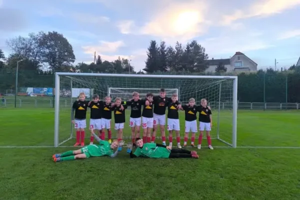 Młodzicy D1 GMKS 21 Nędza rozgromili LKS Wojnowice 10:1