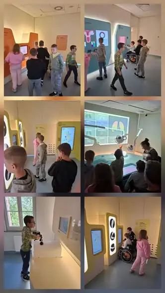 Klasy 4a i 4b z wizytą w Edukatorium Juliusz w Rybniku