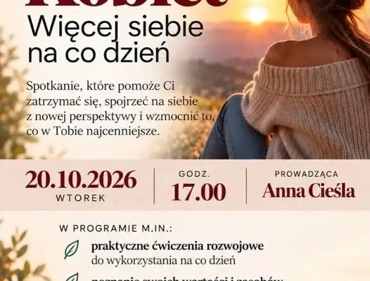 Spotkanie rozwojowe dla kobiet w Pietrowicach Wielkich – 20 października