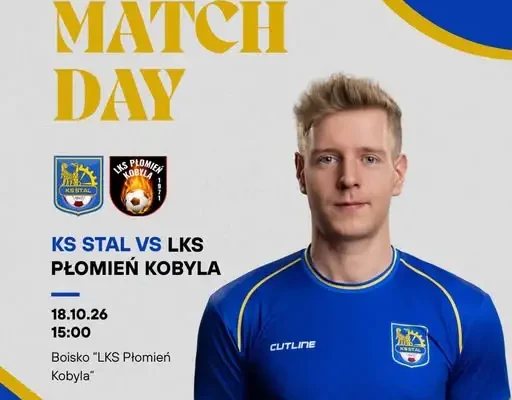 Stal Kuźnia Raciborska zagra na wyjeździe z LKS Płomień Kobyla w 10. kolejce