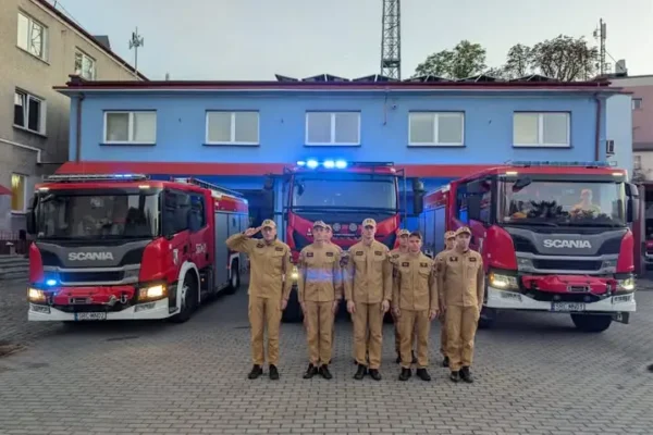 Raciborscy strażacy oddali hołd kolegom poległym w Nisku
