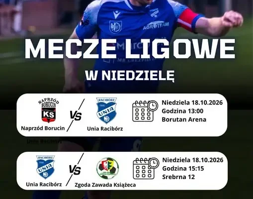 Unia Racibórz zaprasza kibiców na niedzielny maraton meczowy
