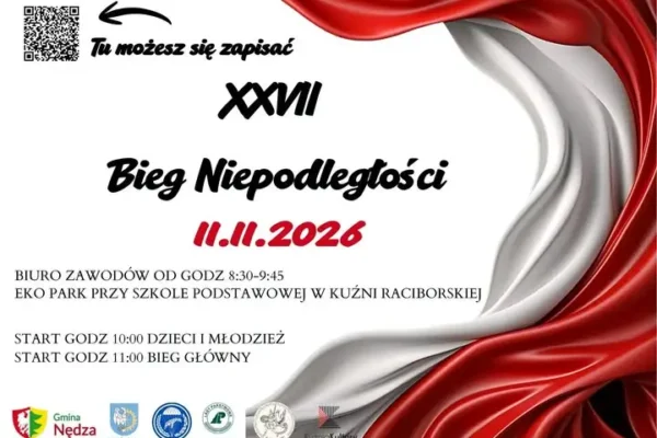 Zapisy na XXVII Bieg Niepodległości w Kuźni Raciborskiej otwarte