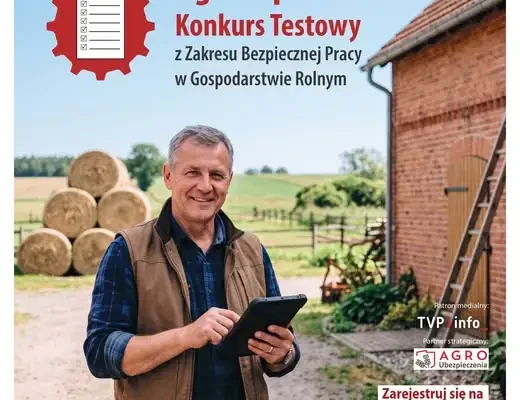 KRUS ogłasza VII edycję konkursu „Rola rolnika, by upadku unikał”