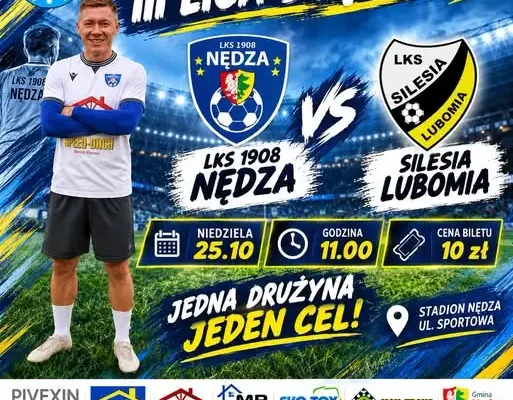 LKS Nędza zmierzy się z Silesią Lubomia w niedzielnym meczu