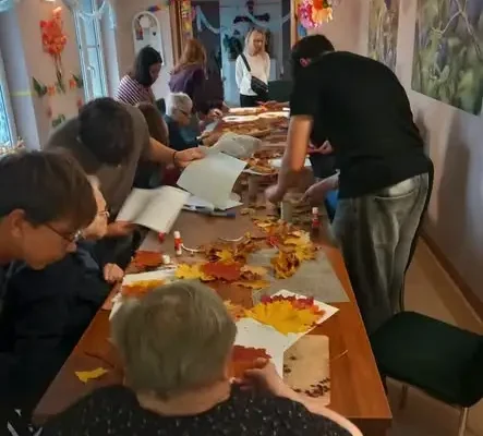 Jesienne warsztaty wolontariuszy z seniorami z Kuźni Raciborskiej