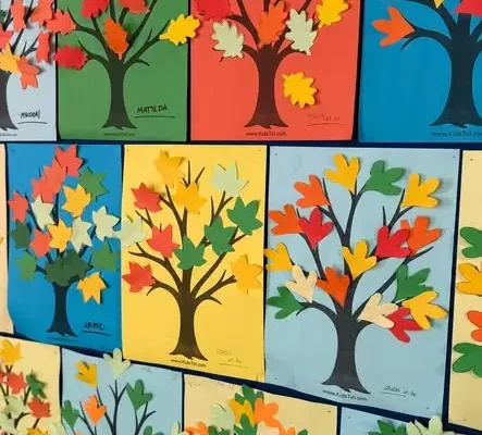 Jesienne inspiracje w klasie 3C – dynie i drzewa pełne kolorów
