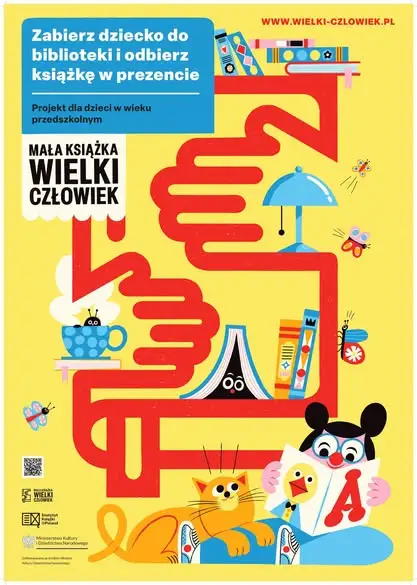 Mała książka – wielki człowiek: krzanowickie biblioteki zapraszają przedszkolaki
