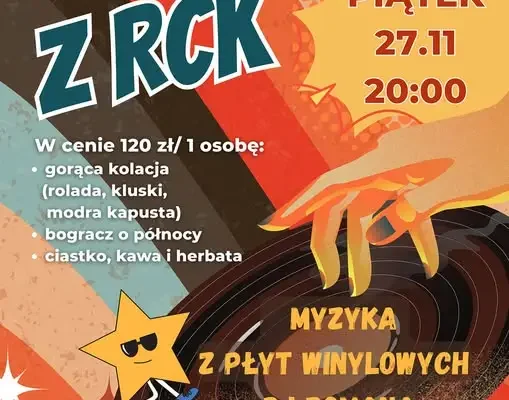 Andrzejki z RCK – DJ Romek zagra hity lat 70., 80. i 90.